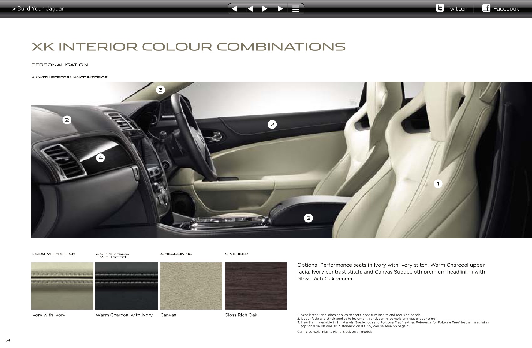 2013 Jaguar XK Brochure Page 2